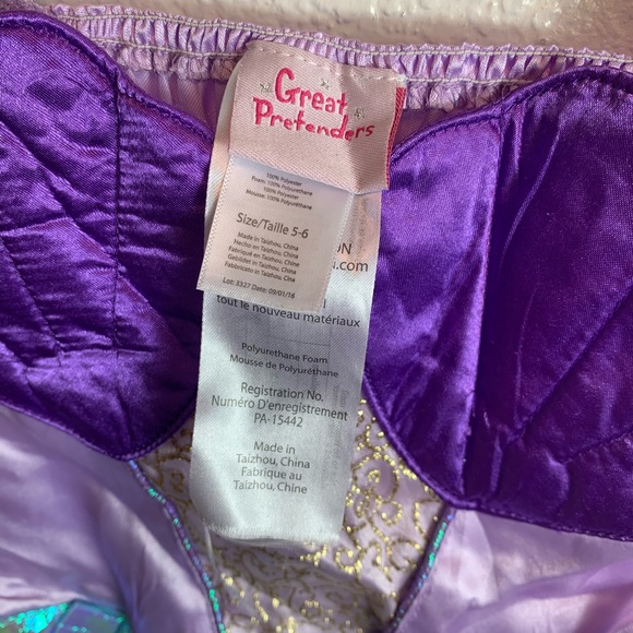great pretend little mermaid costume girl - Picture 5 of 8
